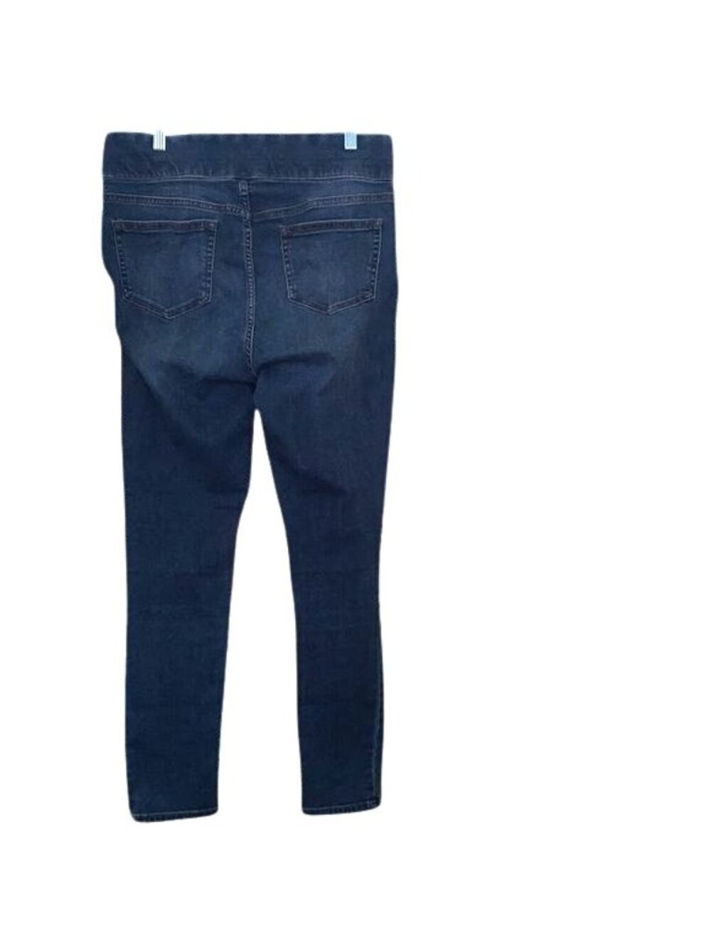 Westport Womens Pull-On Denim Jeans Size 10 Stretch Waistband Dark Wash - Picture 8 of 11